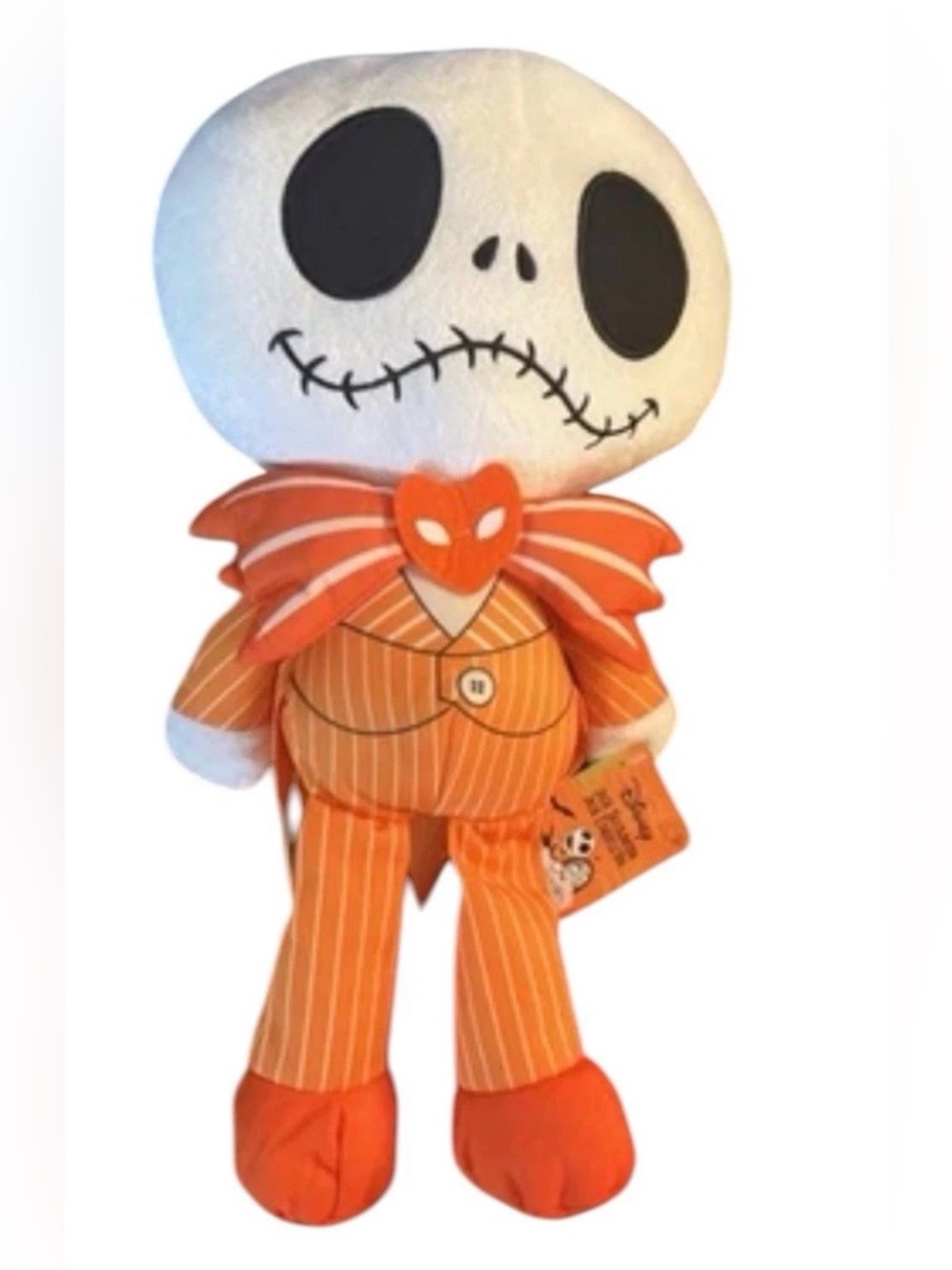 Disney Jack Skellington Orange Suit Plush Nightmare Before Christmas NWT